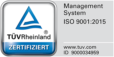 TÜV Rheinland Zertifiziert